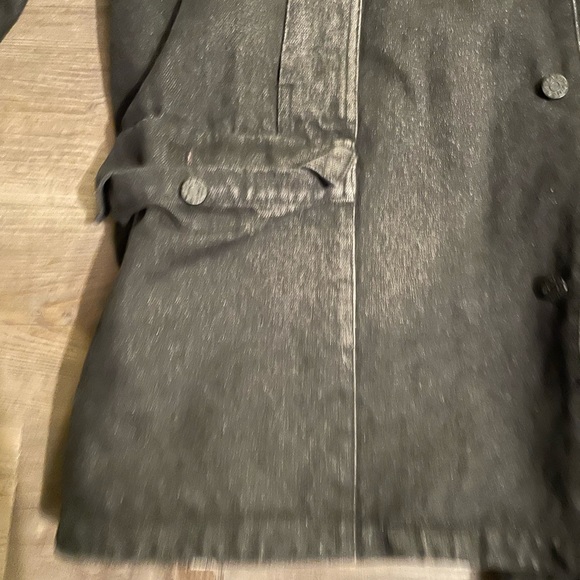 Stampd LA Shearling fleece lined denim jacket with - Picture 4 of 5